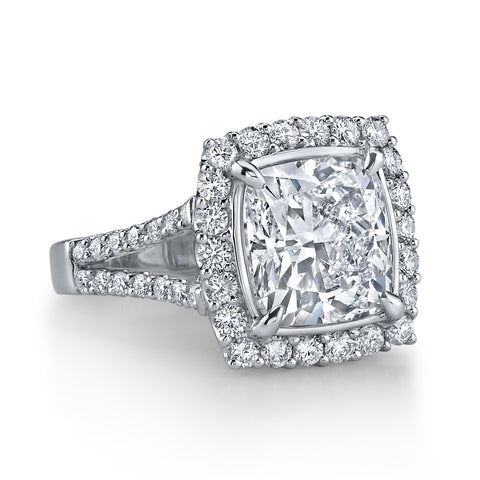 Cushion Diamond Ring